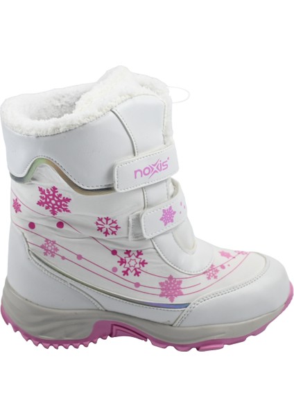 Boot's Çırtlı & Bağçıklı Ortapedik & Anatomik Sağlam Kaymaz Tabanlı Uzun Konçlu Içi Kürklü Nefes Alan Çocuk Snow Boot