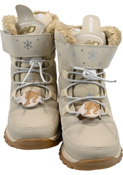 Boot's Çırtlı & Bağçıklı Ortapedik & Anatomik Sağlam Kaymaz Tabanlı Uzun Konçlu Içi Kürklü Nefes Alan Çocuk Snow Boot