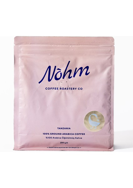 Nohm Tanzania Öğütülmüş Kahve-250 G