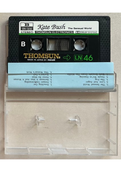 Kate Bush The Sensual World Kaset (Dönem Thomsun Stüdyo Suudi Arabistan Baskı Kaset) fiyatları