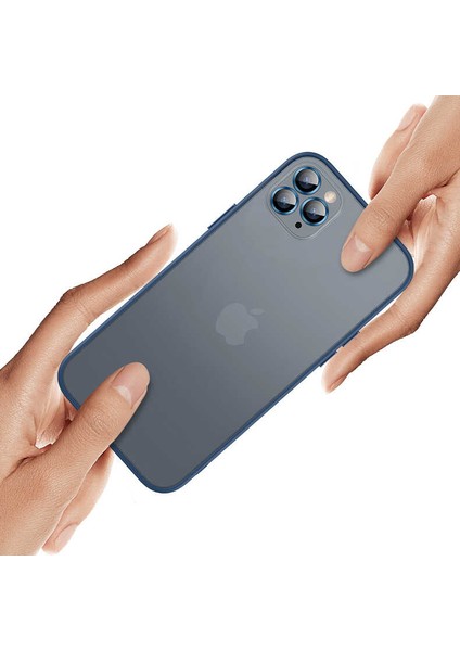 Apple iPhone 11 Kılıf Zore Retro Kapak-Lacivert