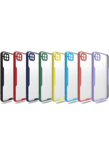 Xiaomi Redmi 9c Kılıf Zore Parfe Kapak-Sarı