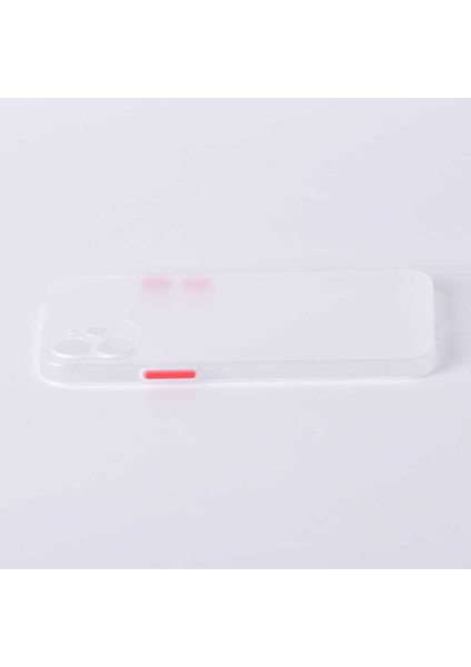 Apple iPhone 12 Mini Kılıf ​​​​zore Slims Kapak-Renksiz