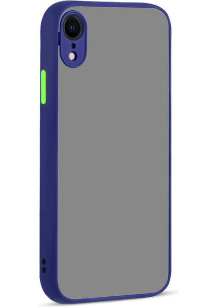 Apple iPhone Xr 6.1 Uyumlu Zore Hux Kapak-Lacivert