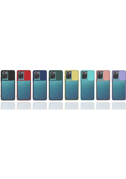 Xiaomi Poco X3 Gt Kılıf Zore Lensi Kapak-Lacivert