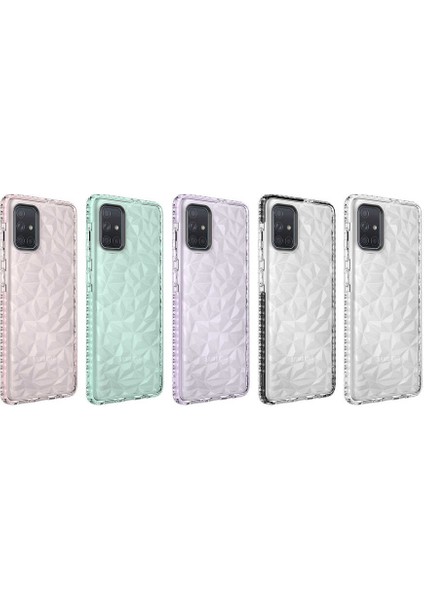 Galaxy A71 Kılıf Zore Buzz Kapak-Beyaz