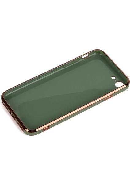 Apple iPhone 8 Kılıf Zore Bark Kapak-Lila