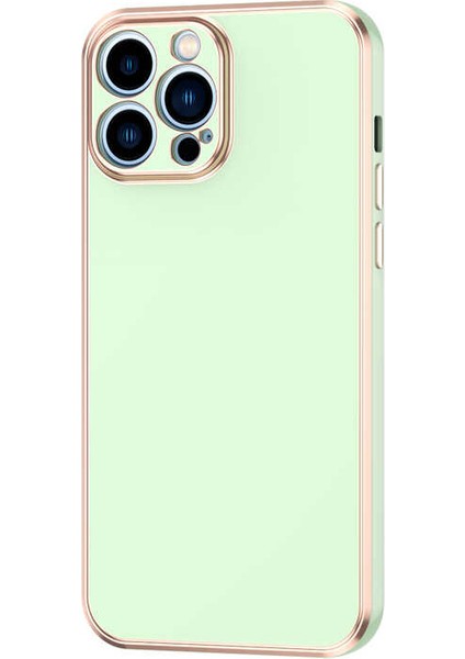 Apple iPhone 13 Pro Max Kılıf Zore Bark Kapak-Yeşil