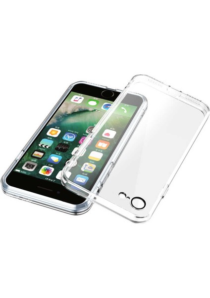 Apple iPhone 8 Kılıf Zore Fizy Kapak-Renksiz
