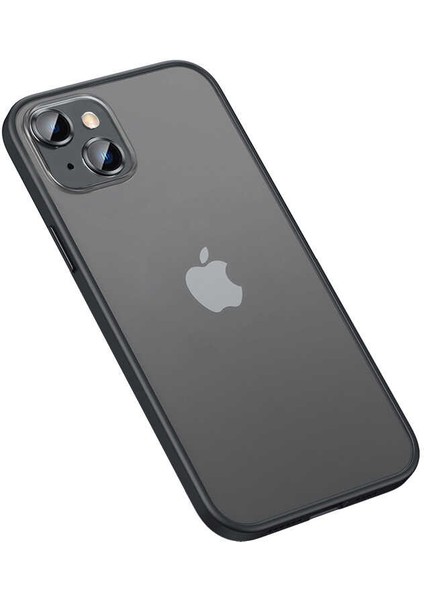 Apple iPhone 13 Uyumlu Zore Retro Kapak-Siyah