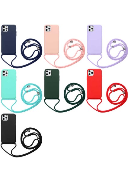 Apple iPhone 11 Pro Kılıf Zore Ropi Kapak-Pembe Açık