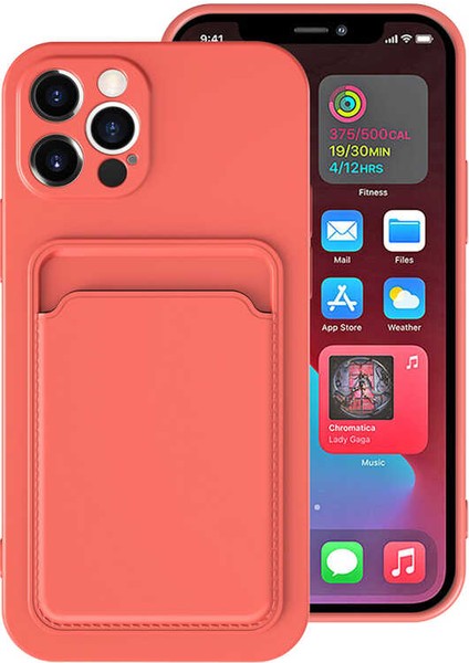 Apple iPhone 12 Pro Max Kılıf ​​zore Ofix Kapak-Koyu Turuncu
