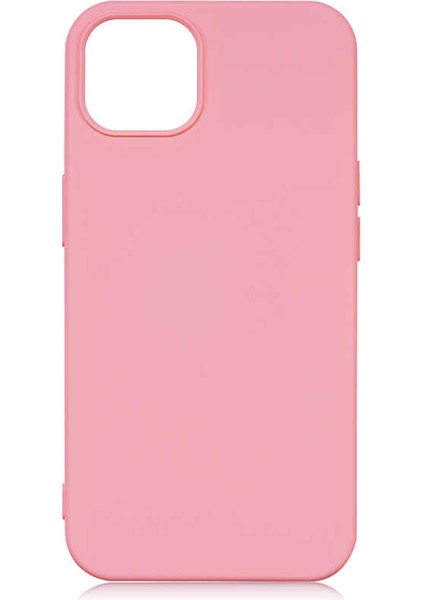 Apple iPhone 13 Kılıf Zore Lsr Laaakan Kapak-Pembe Açık