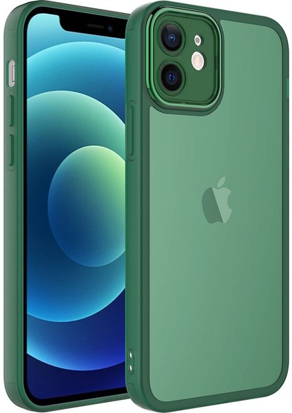 Apple iPhone 11 Uyumlu Kamera Korumalı Transparan Zore Post Kapak-Mavi