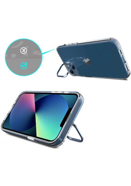 Apple iPhone 13 Uyumlu Zore Skuba Kapak-Siyah
