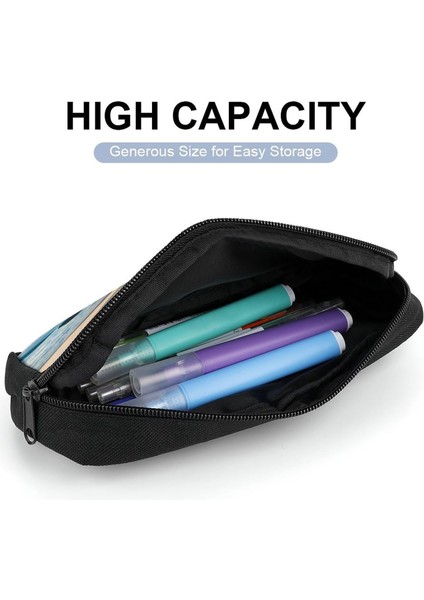 Kalem Kutusu Büyük Kapasiteli Kalem Çantası Kırtasiye Organizatör Ev Ofis Için Makyaj Çantası-Style 36 (Yurt Dışından) indirimleri