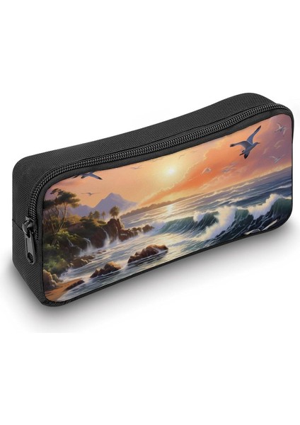 Kalem Kutusu Büyük Kapasiteli Kalem Çantası Kırtasiye Organizatör Ev Ofis Için Makyaj Çantası-Style 65 (Yurt Dışından) fırsatları