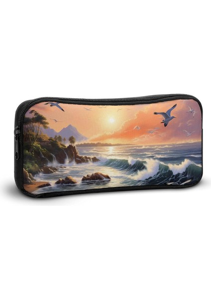 Kalem Kutusu Büyük Kapasiteli Kalem Çantası Kırtasiye Organizatör Ev Ofis Için Makyaj Çantası-Style 65 (Yurt Dışından) indirimleri