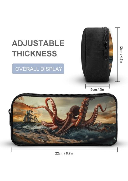 Kalem Kutusu Büyük Kapasiteli Kalem Çantası Kırtasiye Organizatör Ev Ofis Için Makyaj Çantası-Style 47 (Yurt Dışından) fiyatları