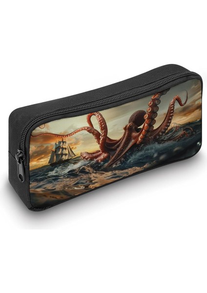 Kalem Kutusu Büyük Kapasiteli Kalem Çantası Kırtasiye Organizatör Ev Ofis Için Makyaj Çantası-Style 47 (Yurt Dışından) modelleri