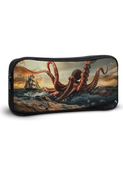 Kalem Kutusu Büyük Kapasiteli Kalem Çantası Kırtasiye Organizatör Ev Ofis Için Makyaj Çantası-Style 47 (Yurt Dışından) fırsatları