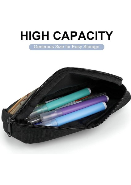 Kalem Kutusu Büyük Kapasiteli Kalem Çantası Kırtasiye Organizatör Ev Ofis Için Makyaj Çantası-Style 47 (Yurt Dışından) indirimleri