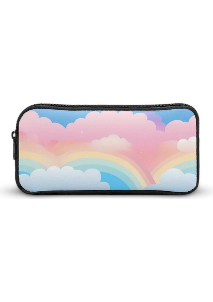 Kalem Kutusu Büyük Kapasiteli Kalem Çantası Kırtasiye Organizatör Ev Ofis Için Makyaj Çantası-Style 22 (Yurt Dışından)