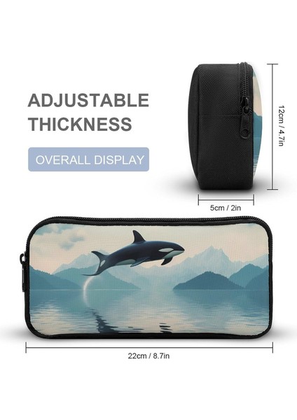 Kalem Kutusu Büyük Kapasiteli Kalem Çantası Kırtasiye Organizatör Ev Ofis Için Makyaj Çantası-Style 21 (Yurt Dışından) modelleri