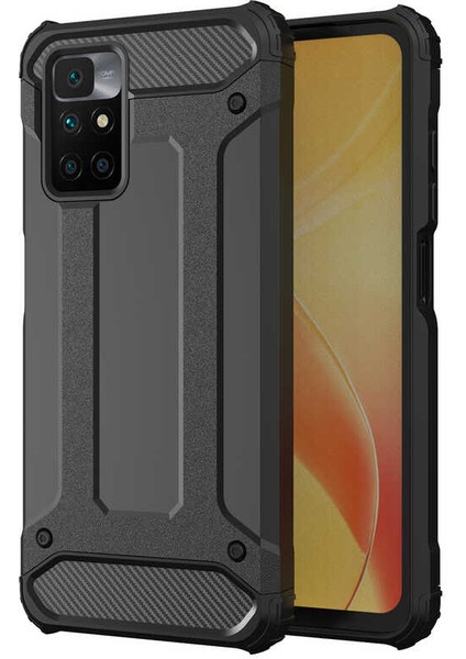Xiaomi Redmi 10 Kılıf Zore Crash Silikon Kapak-Rose Gold