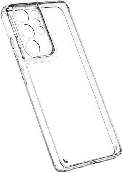 Galaxy S21 Ultra Kılıf Zore Coss Kapak-Renksiz