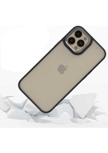 Apple iPhone 12 Pro Max Kılıf Zore Flora Kapak-Sierra Mavi