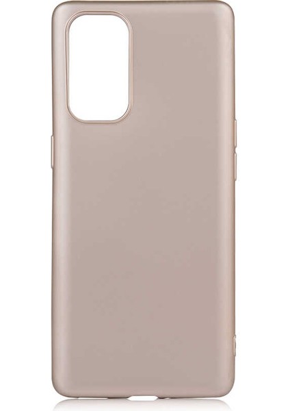Oppo Reno 5 Pro 5g Kılıf Zore Premier Silikon Kapak-Gold