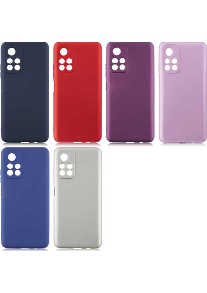 Xiaomi Redmi Note 11T 5g Kılıf Zore Premier Silikon Kapak-Mürdüm