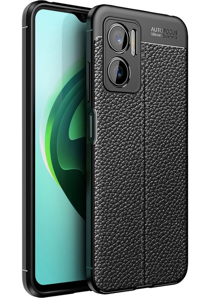 Xiaomi Redmi Note 11E Kılıf Zore Niss Silikon Kapak-Siyah