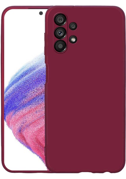 Galaxy A53 5g Kılıf Zore Mara Laaakan Kapak-Koyu Mor