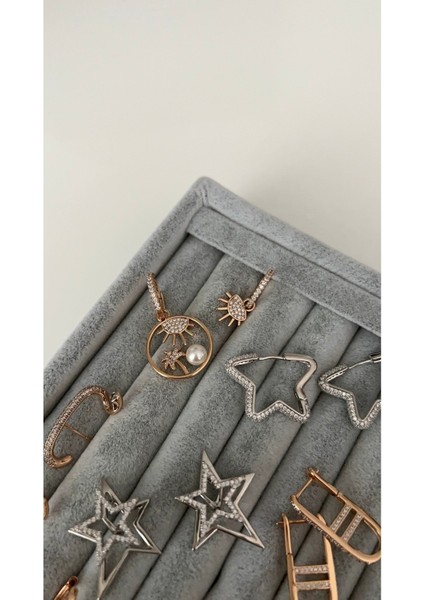 Vip Seri Gold Palmiye ve Güneş Detaylı Halka Küpe fiyatları