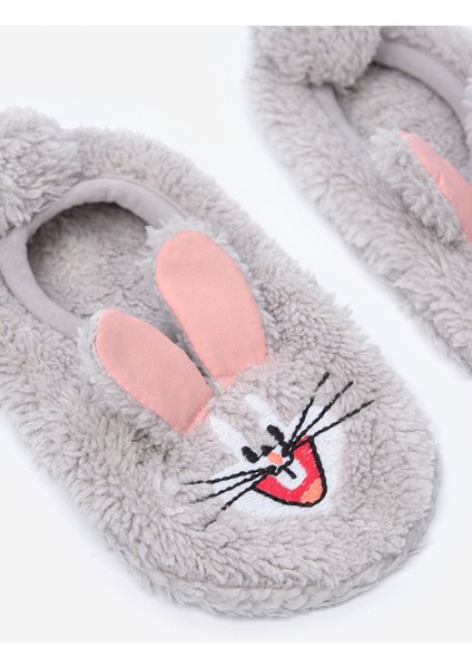 Unisex Çocuk Bugs Bunny Gri Çetik