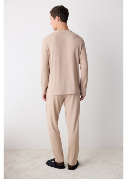 Cosy Bej Pantolon Pijama Takımı indirimleri