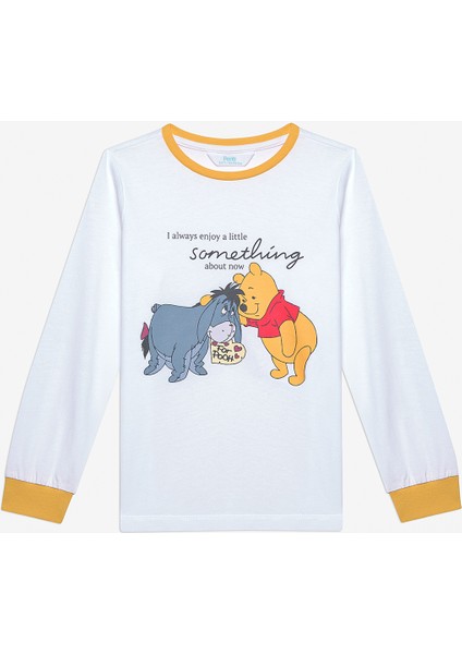 Unisex Winnie And Eeyore Çok Renkli Pijama Takımı