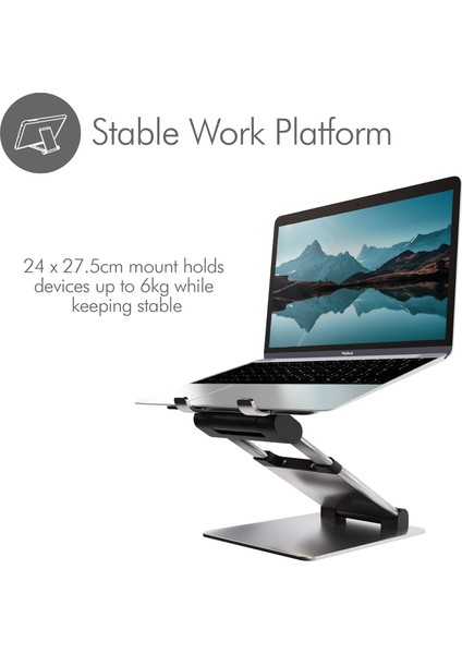 DYT-802 Aluminyum Ergonomik Ayarlanabiliir Macbook Notebook Standı