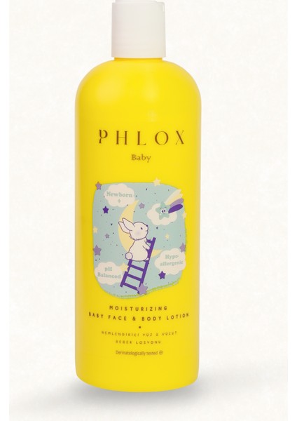 Phlox Baby Nemlendirici Yüz ve Vücut Losyonu 400 ml