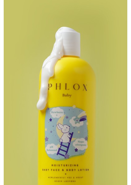 Phlox Baby Nemlendirici Yüz ve Vücut Losyonu 400 ml