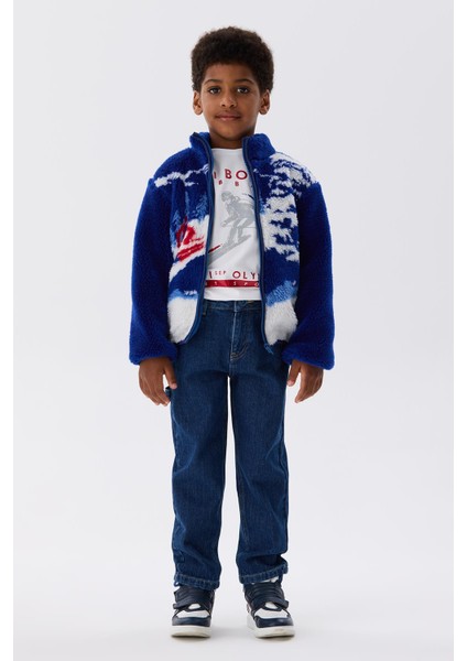 Bg Store Erkek Çocuk Saks Ceket