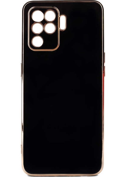 Oppo Reno 5 Lite Kılıf Zore Bark Kapak-Siyah