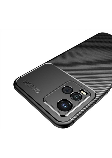 Vivo Y32 Kılıf Zore Negro Silikon Kapak-Siyah