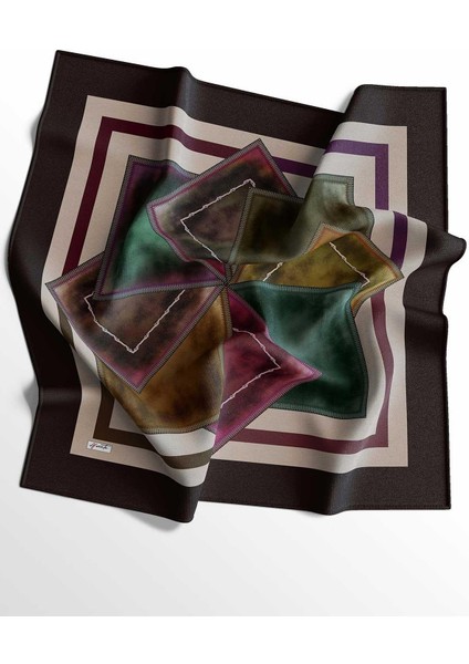 Soyut,Zebra,Üçgen Desen Pamuk Eşarp 5 Adet modelleri