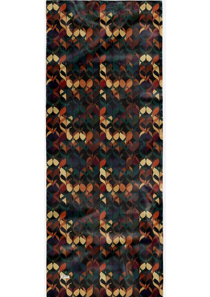 Yaprak,Geometrik,Mermer Desen Pamuk Şal 3 Adet modelleri