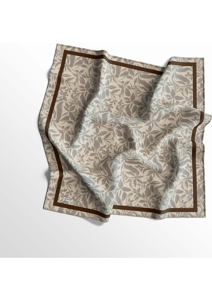 Floral,Geometrik Desen Pamuk Eşarp 3 Adet modelleri