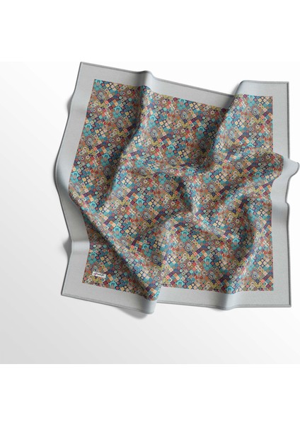 Floral,Geometrik Desen Pamuk Eşarp 3 Adet fırsatları