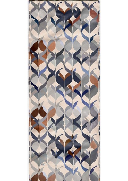 Soyut,Çizgili,Dalgalı Desen Pamuk Şal 3 Adet modelleri